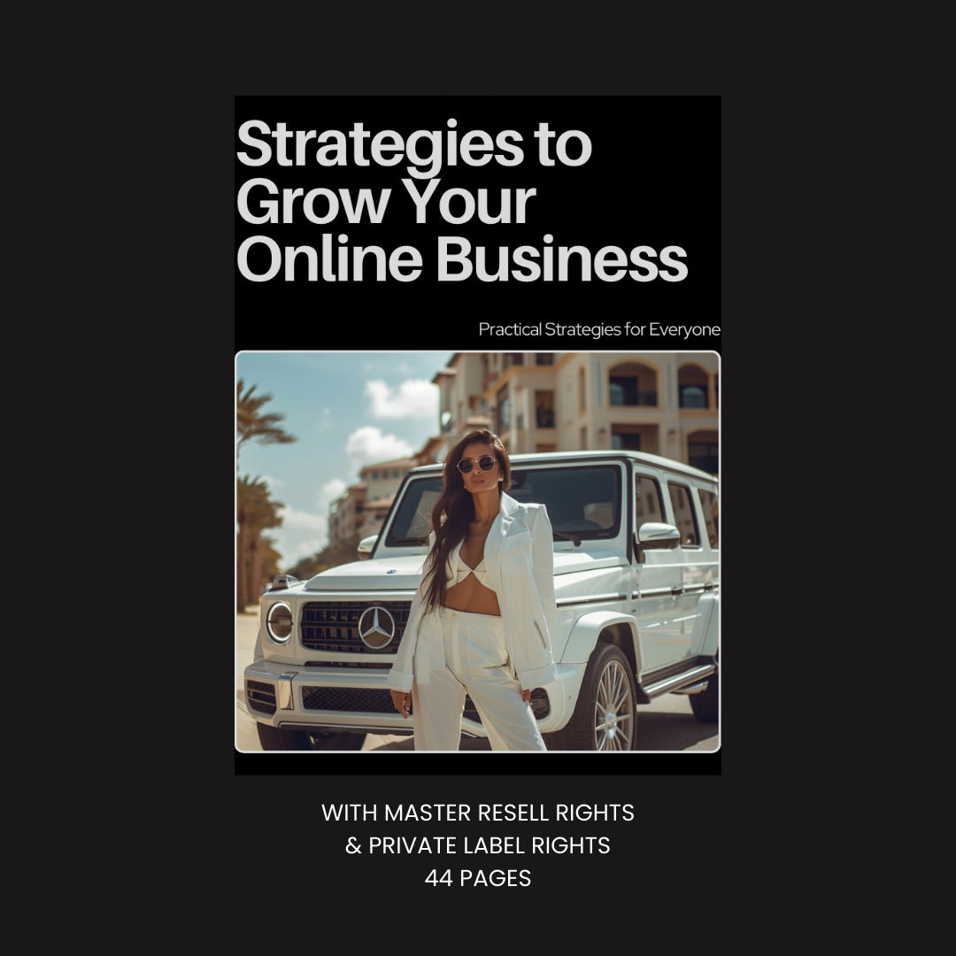 STRATEGIES TO GROW YOUR ONLINE BUSINESS