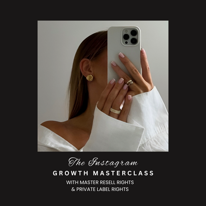 THE INSTAGRAM GROWTH MASTERCLASS: A Mini Audio Course